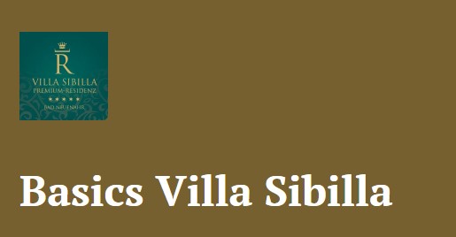 Basics Villa Sibilla (Onboarding)